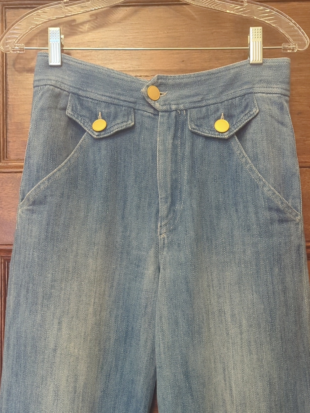 Isabel Marant High-Waisted Wide Leg Jeans | Size 34 (XS/S) - Picture 2 of 6